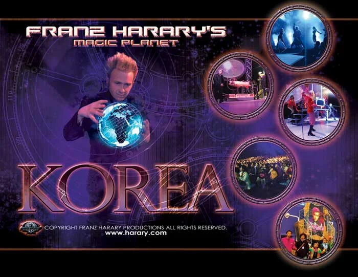 Franz Harary Korea episode flyer